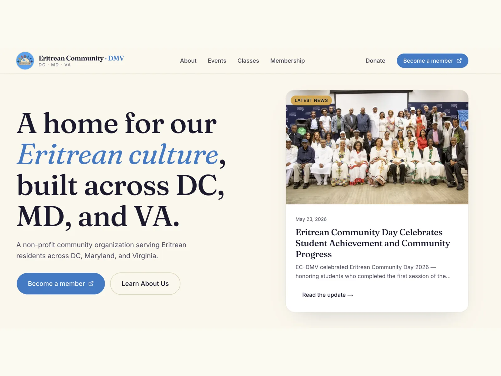 Eritrean Community — DMV